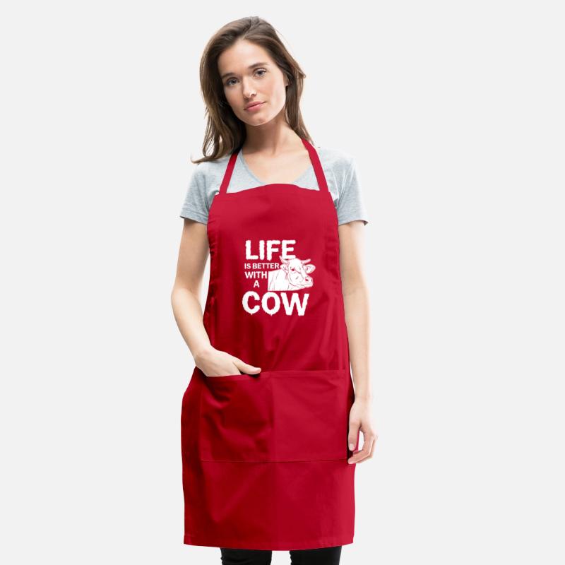 Cow life farm animal milk