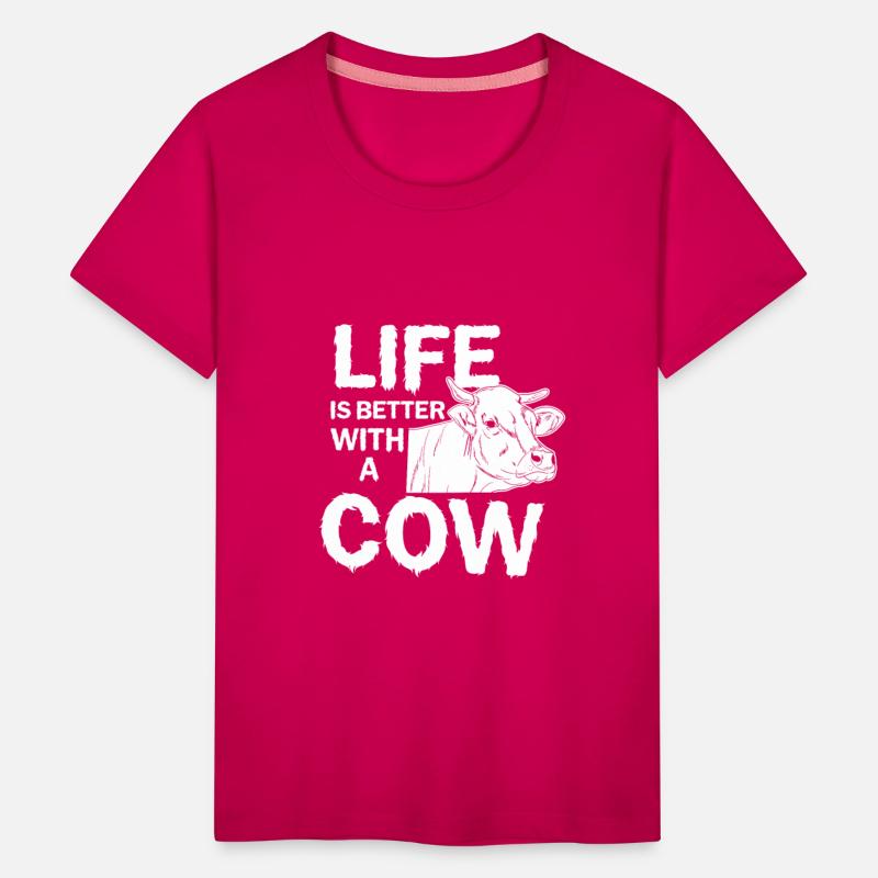 Cow life farm animal milk