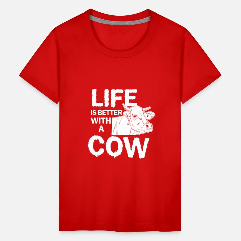 Cow life farm animal milk