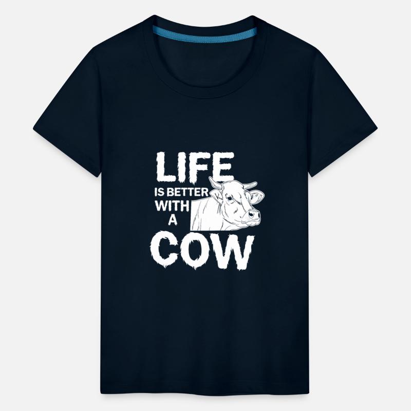 Cow life farm animal milk