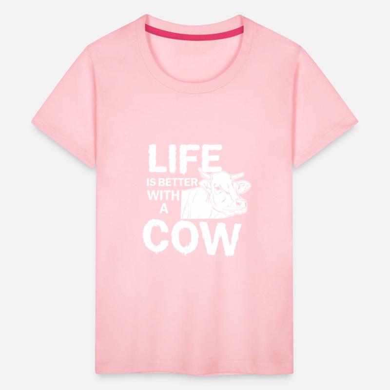 Cow life farm animal milk
