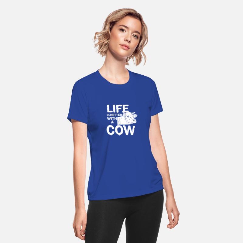 Cow life farm animal milk