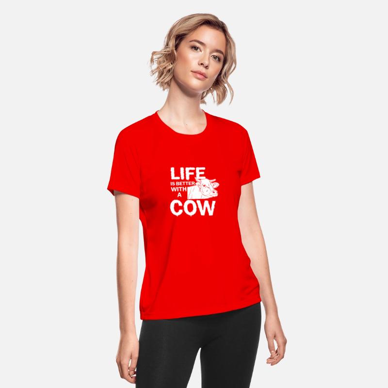 Cow life farm animal milk