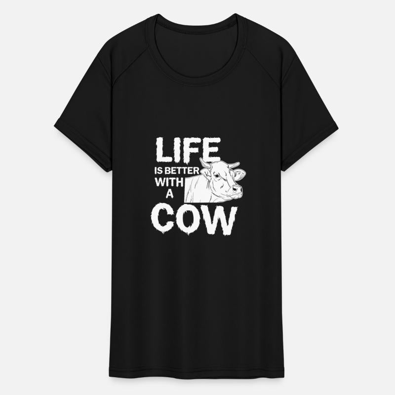 Cow life farm animal milk