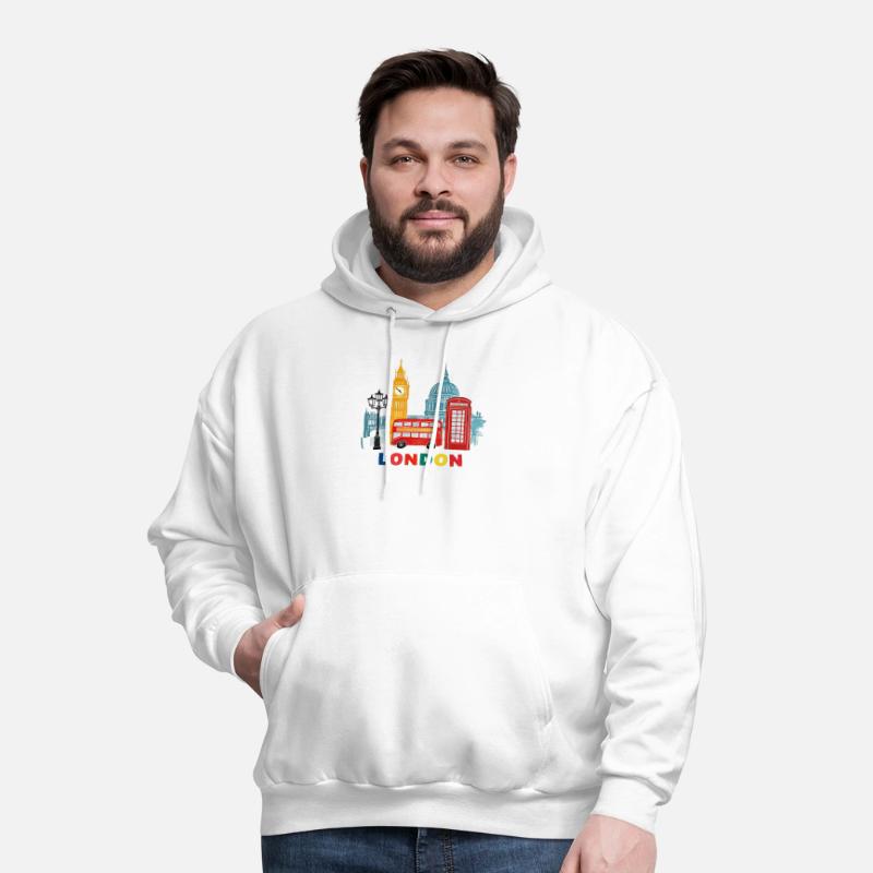 Crayon Illustration Featuring Iconic London