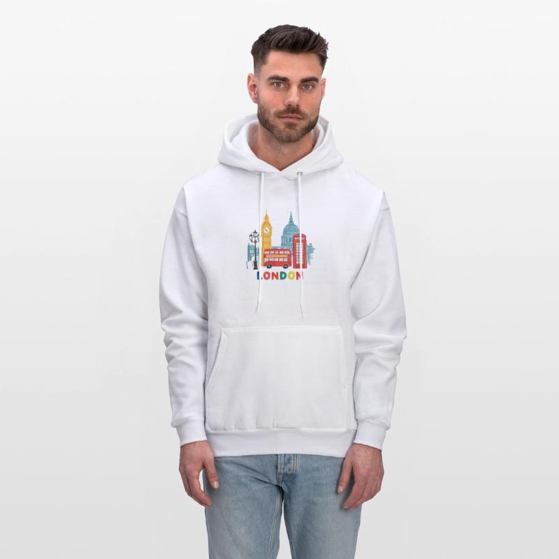 Crayon Illustration Featuring Iconic London