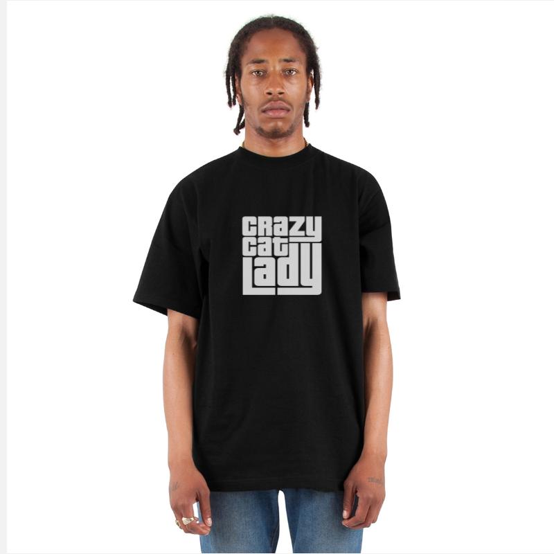 Crazy Cat Lady Text Love Saying Quote Weird Woman