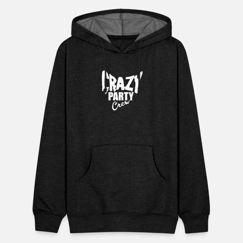 Crazy Party Crew Weird Insane Mad Fun Team Friends