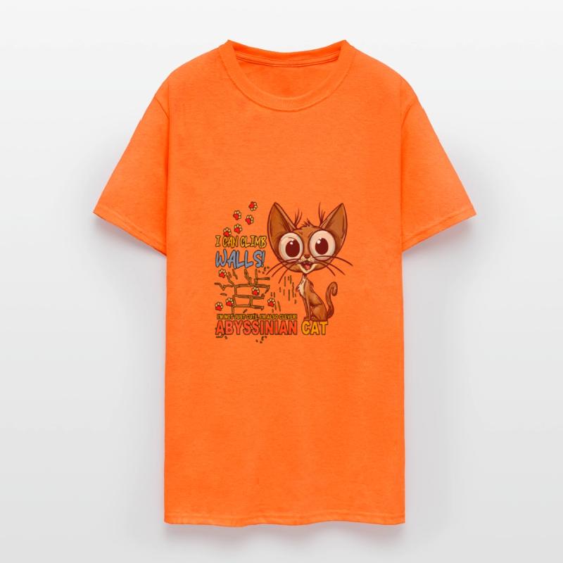 Cute Abyssinian Cat Cartoon