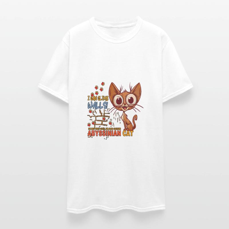 Cute Abyssinian Cat Cartoon