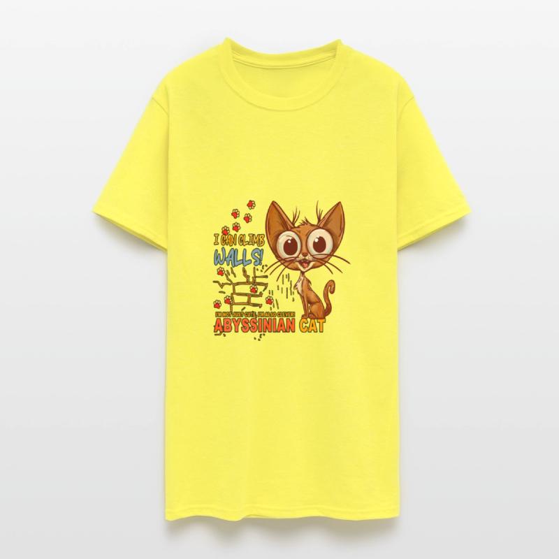 Cute Abyssinian Cat Cartoon