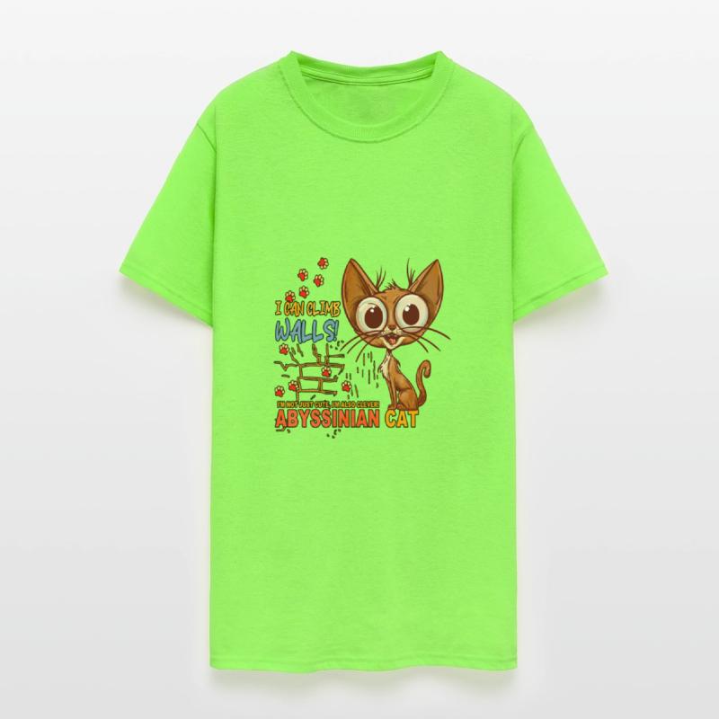 Cute Abyssinian Cat Cartoon