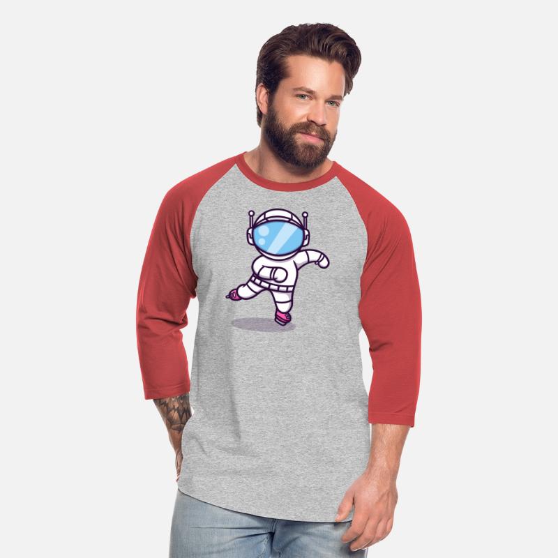 Cute astronaut cartoon illustration