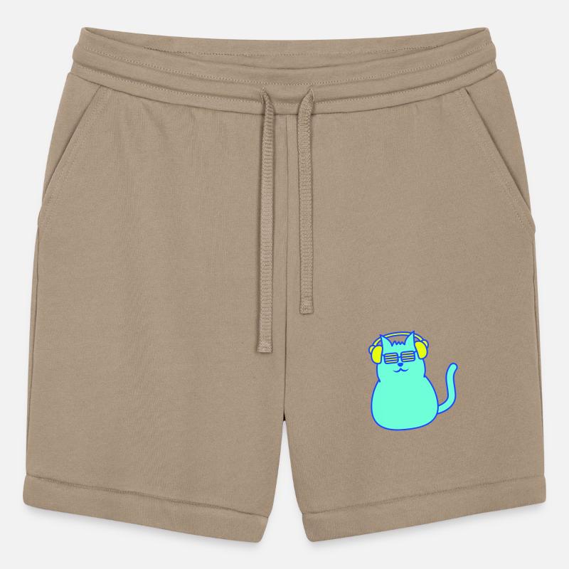 Cute Fat Cat Pet Kitten Animal Listen Party Music