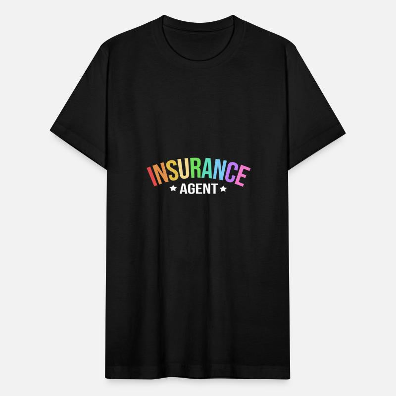 Cute Rainbow Insurance Broker Insurance Agent
