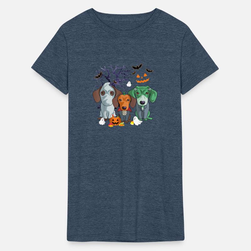 Dachshund Dogs Happy Halloween