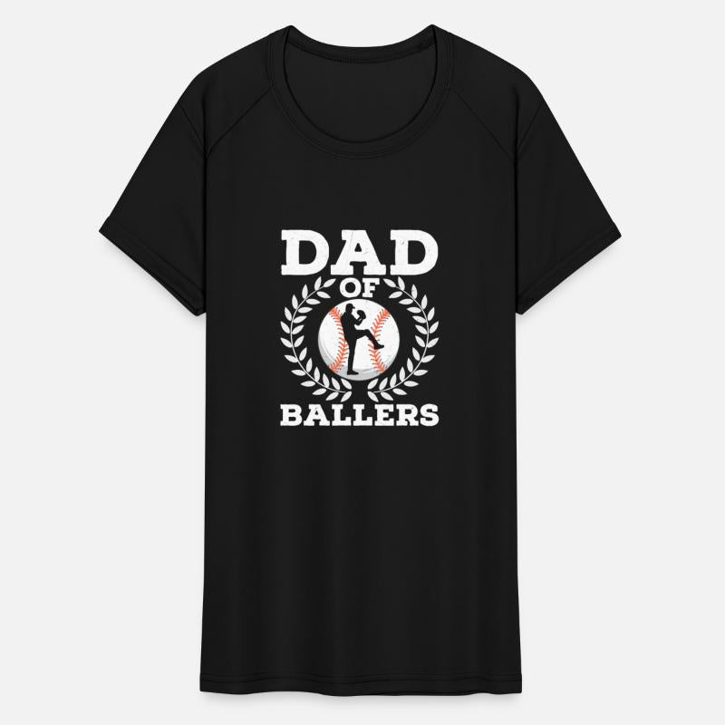 Dad Of Ballers Baseball Father