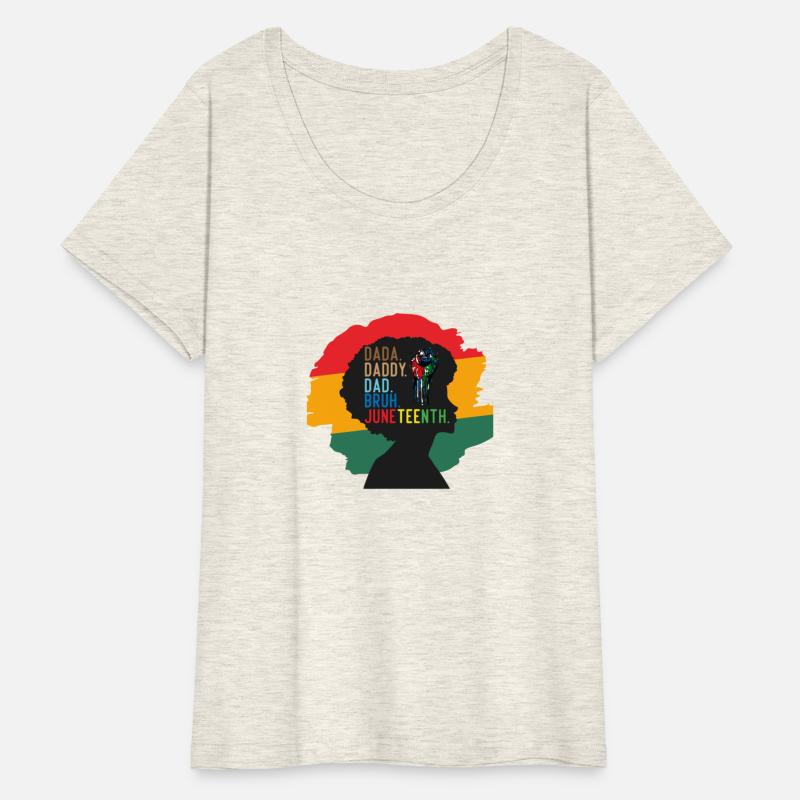 Dada Daddy Dad Bruh Retro Juneteenth Fathers Day