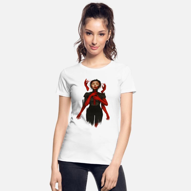 Dark Surreal Woman & Demons | Gothic Art Print