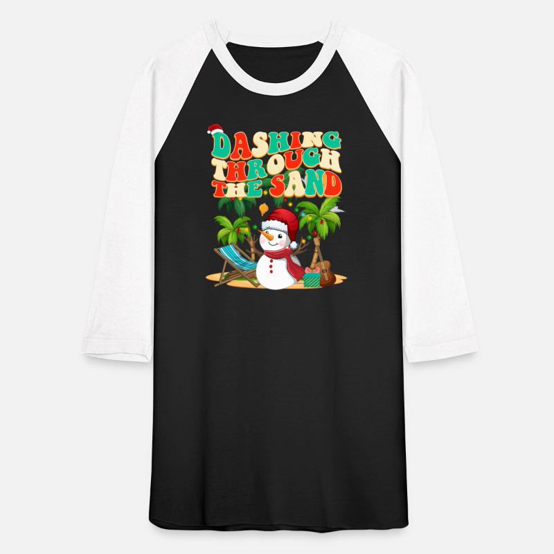 Dashing Through The Sand Snowman In July