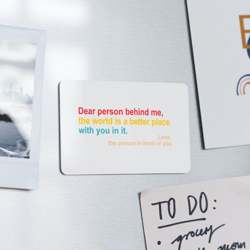 Dear Person Behind Me You Deserve The World Lots