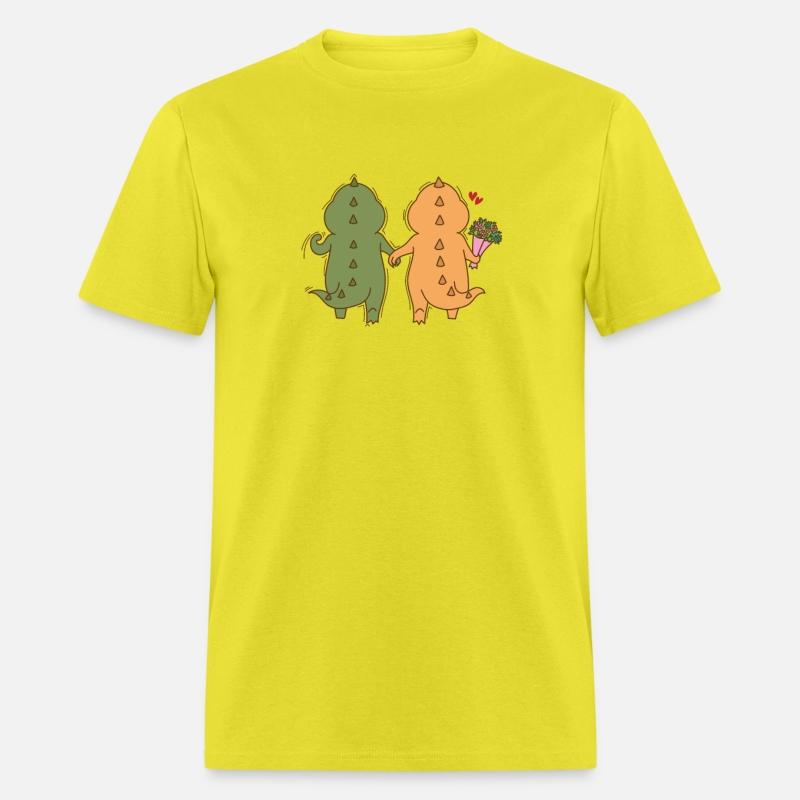 Dino Couple is in Love Dinosaur