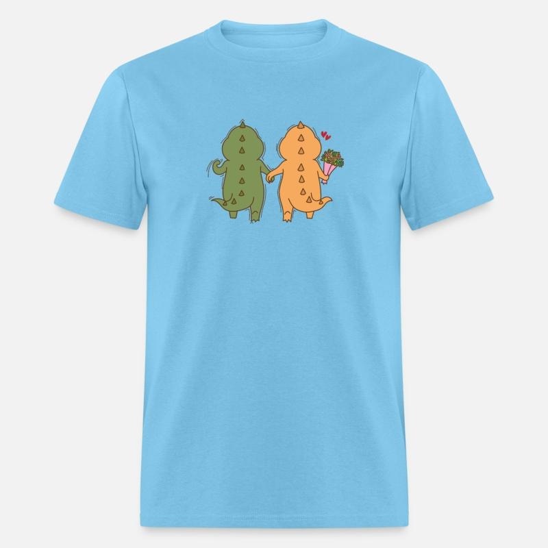 Dino Couple is in Love Dinosaur