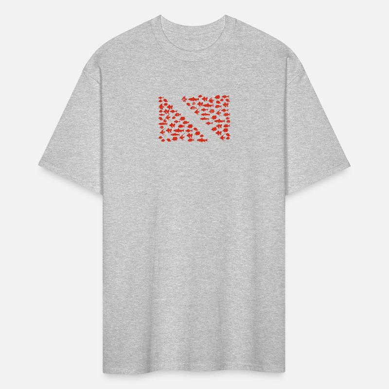 Distressed Dive Flag Sea Life Scuba Diving graphic