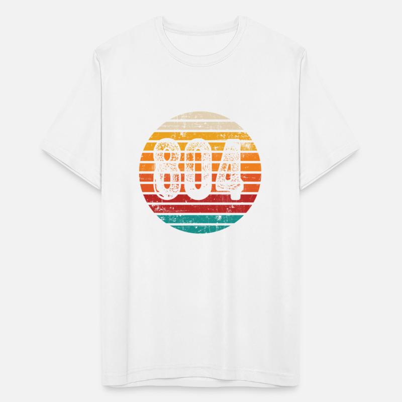 Distressed Vintage Sunset 804 Area Code