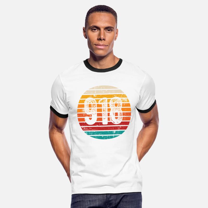 Distressed Vintage Sunset 918 Area Code