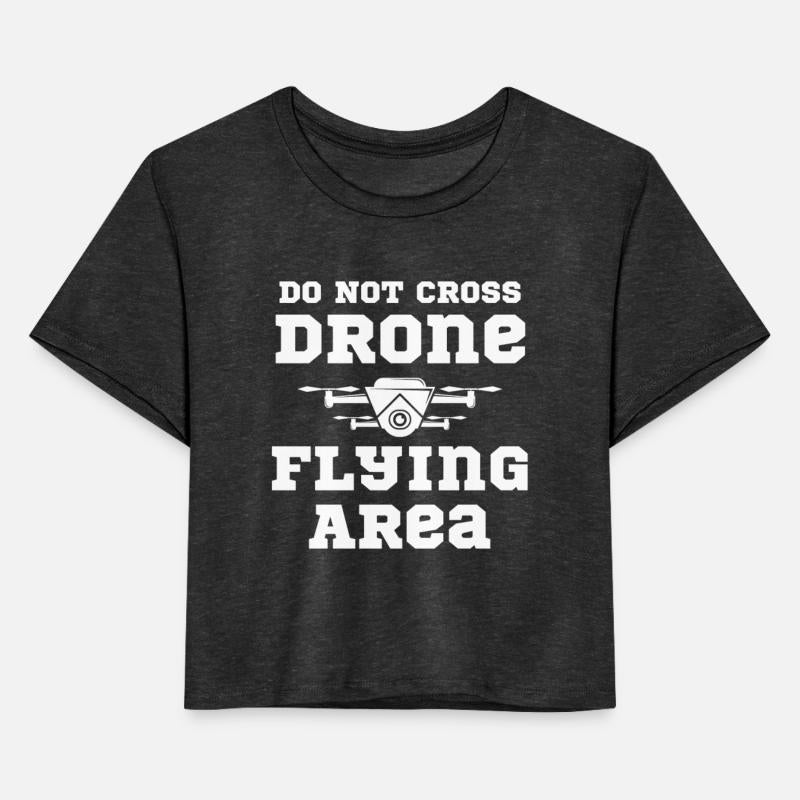 Do Not Cross Drone Flying Area Helicopter