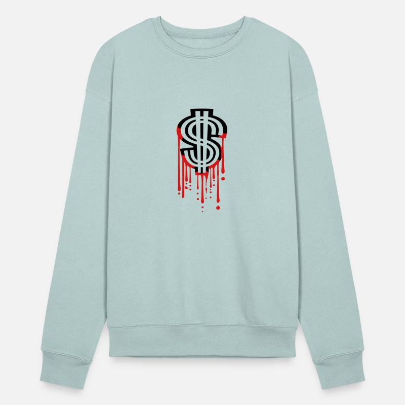 dollar blood drop melt graffiti symbol sign money