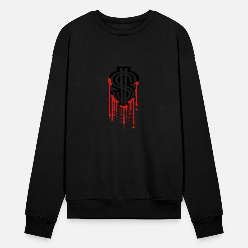 dollar blood drop melt graffiti symbol sign money