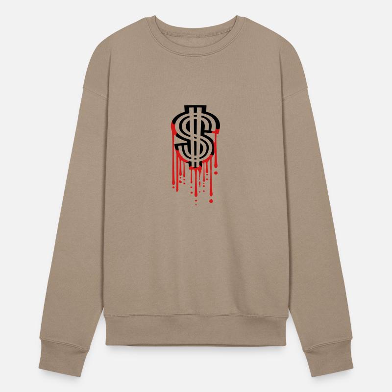 dollar blood drop melt graffiti symbol sign money