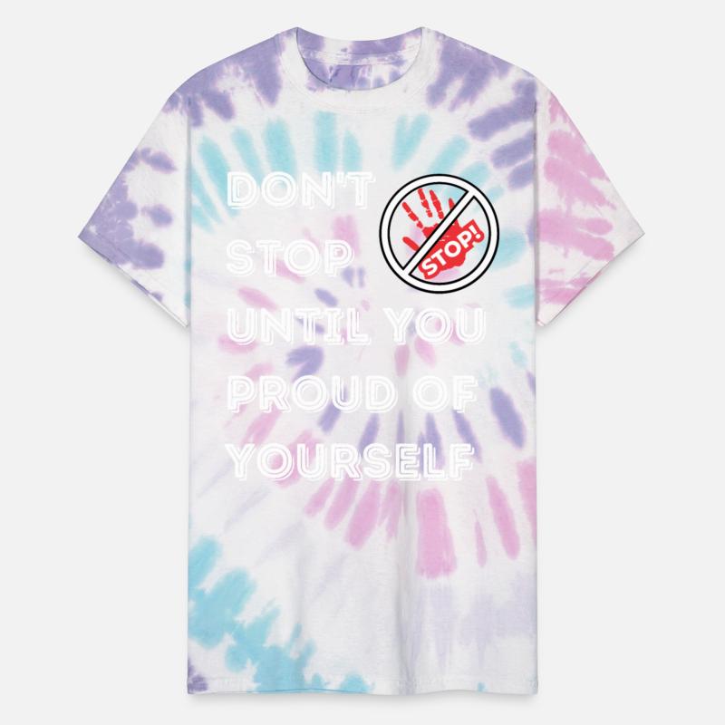 dont stop until you proud of yourself