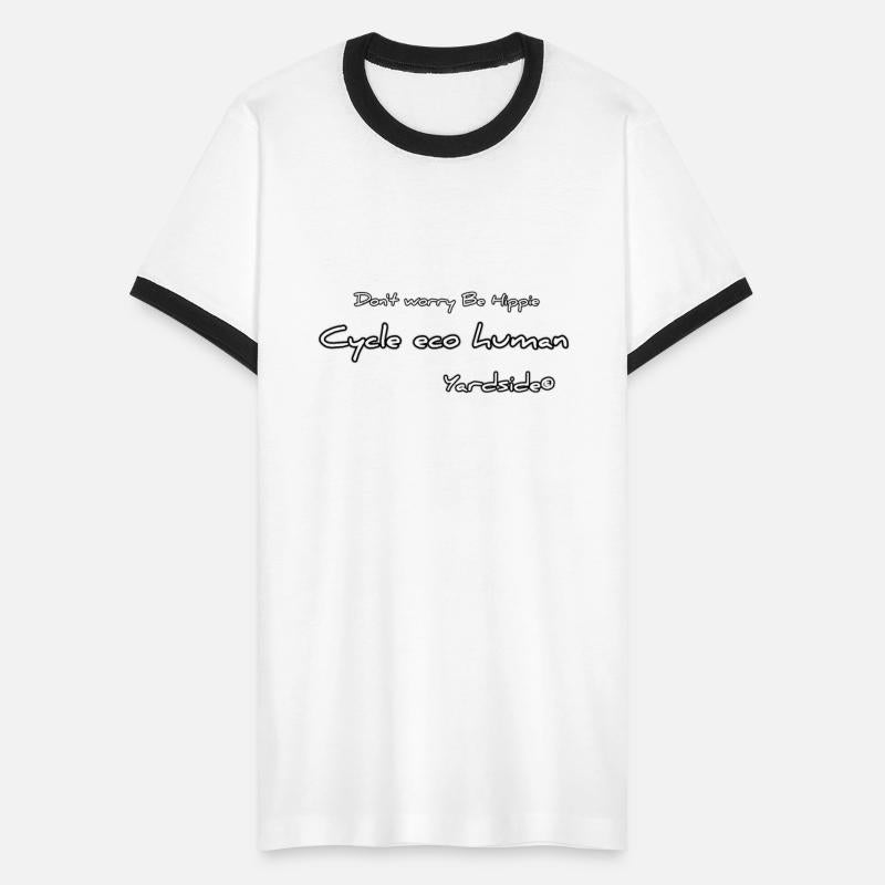 Don't worry Be Hippie Cycle eco human Yardside