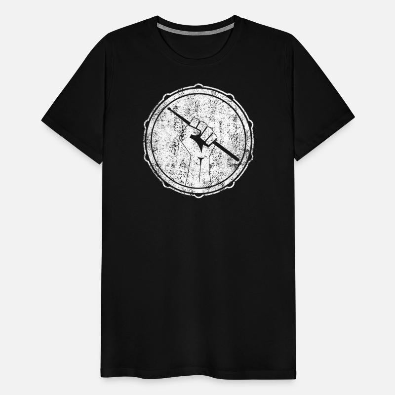 Drummer Drumming Revolution Fist And Drum Stick