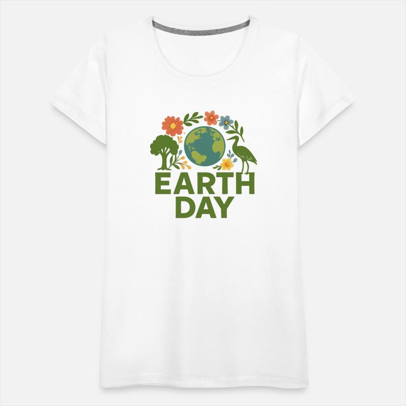 Earth Day Floral Globe Design