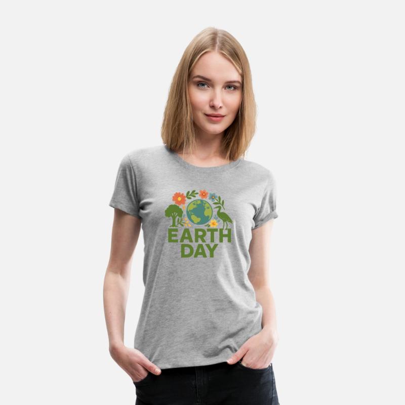 Earth Day Floral Globe Design