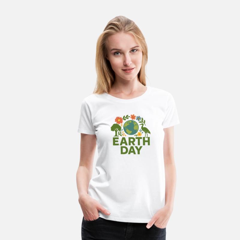 Earth Day Floral Globe Design