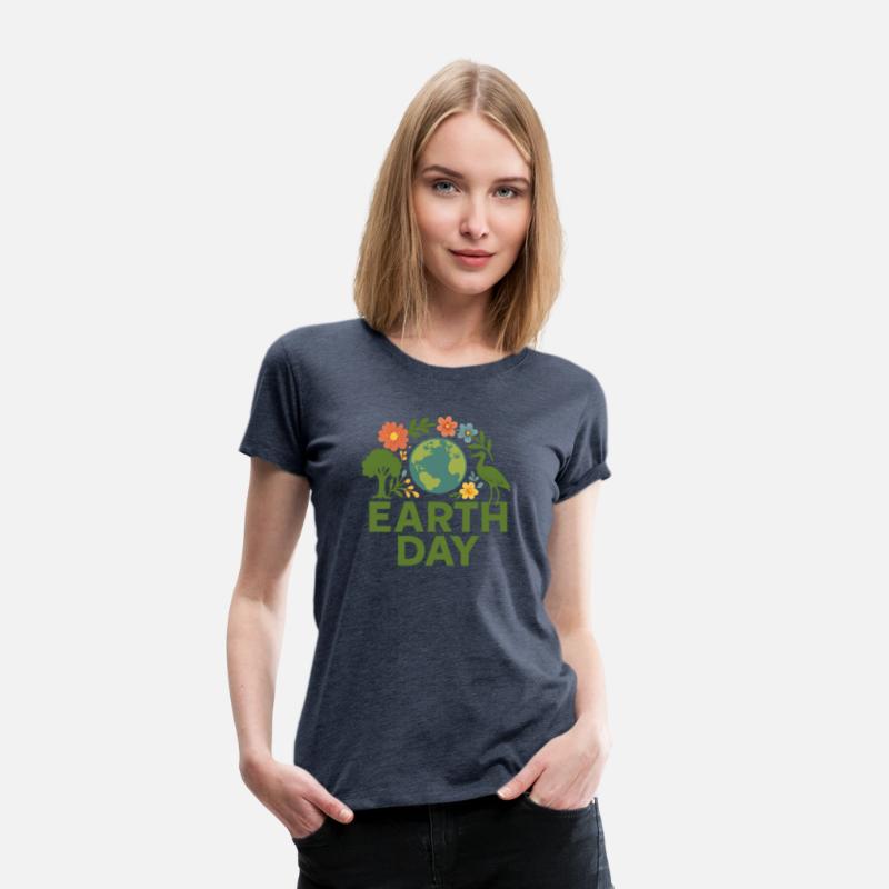 Earth Day Floral Globe Design