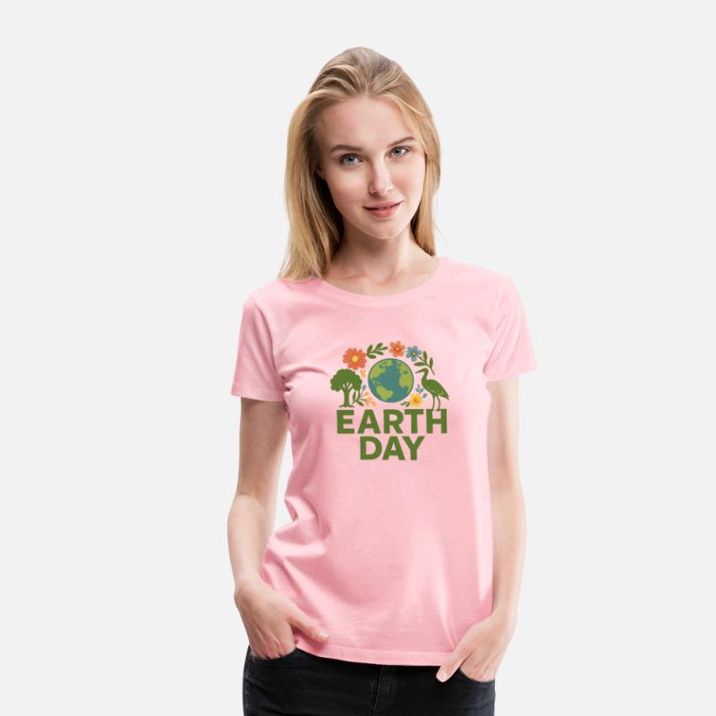 Earth Day Floral Globe Design