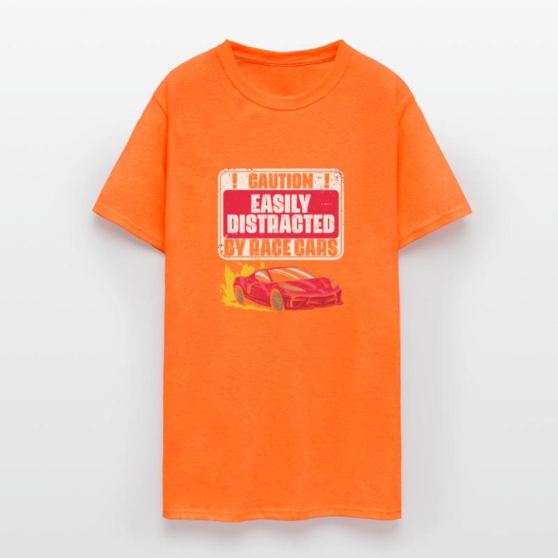 Easily Distracted By Cars Funny Auto Racing Humor