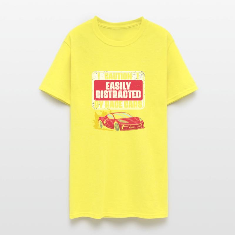 Easily Distracted By Cars Funny Auto Racing Humor