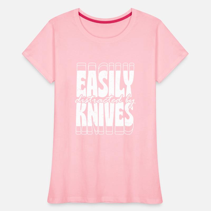 Easily Distracted By Knives Knife Collector Hobby