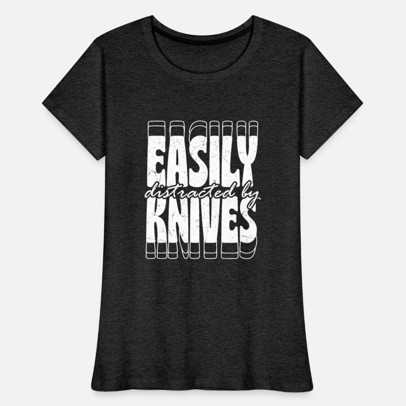 Easily Distracted By Knives Knife Collector Hobby