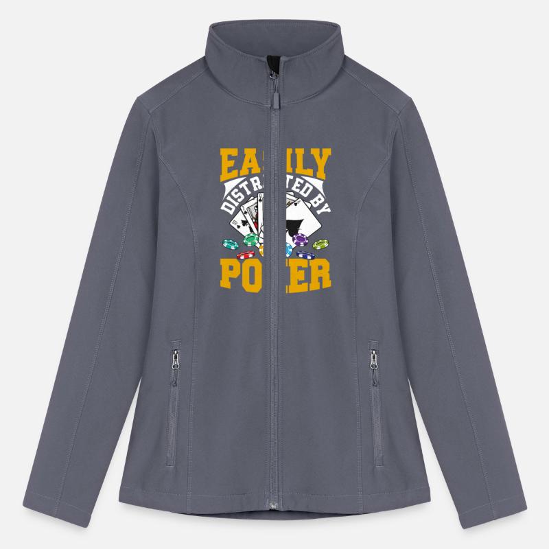 Easily Distracted By Poker Card Player Gambling