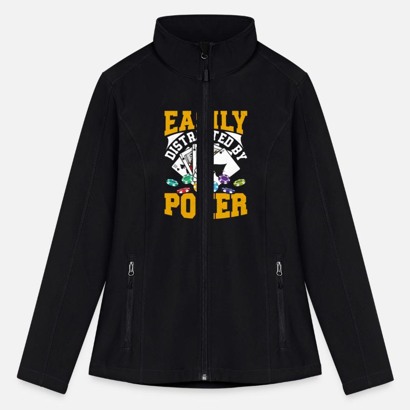 Easily Distracted By Poker Card Player Gambling