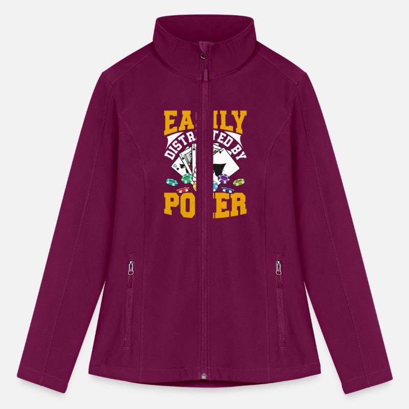 Easily Distracted By Poker Card Player Gambling