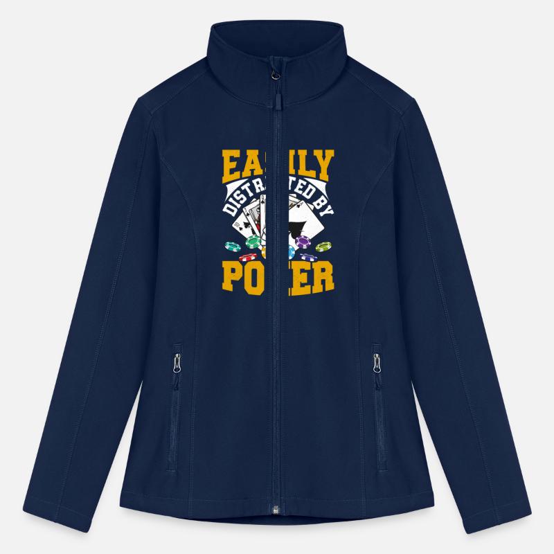 Easily Distracted By Poker Card Player Gambling